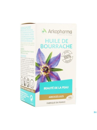 Arkogelules Huile De Bourrache 180