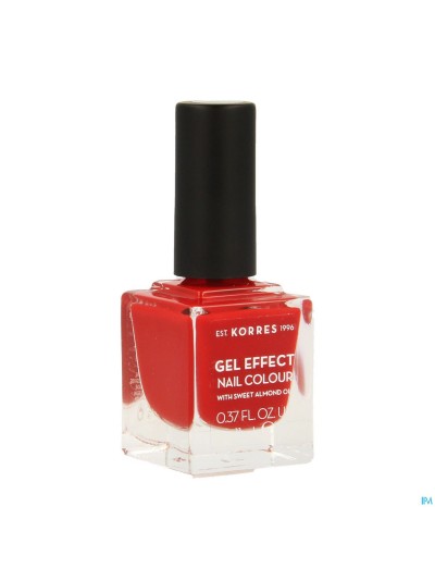 Korres Km Gel Effect Nail 53 Royal Red 11ml