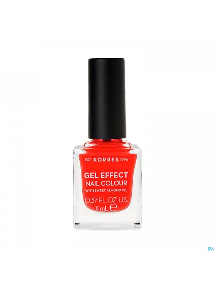 Korres Km Gel Effect Nail 45 Coral 11ml