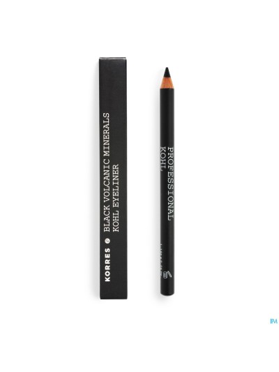 Korres Km Pencil Kohl Mineral Black
