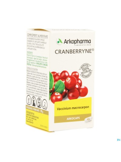 Arkocaps Cranberryne Plantaardig 45
