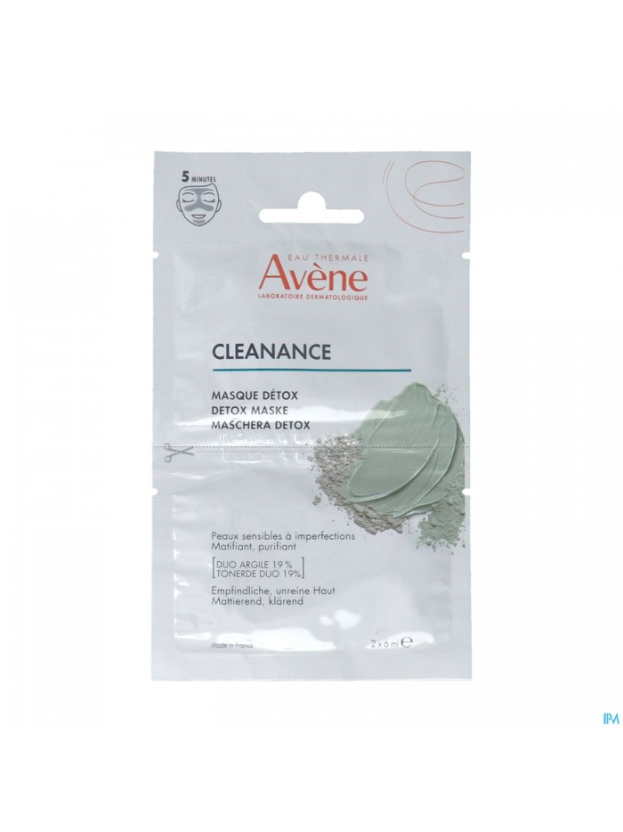 Avene Cleanance Masque Detox 2x6ml