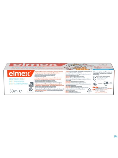 ELMEX BABY DENTIFRICE 0-2A 50 ML NF