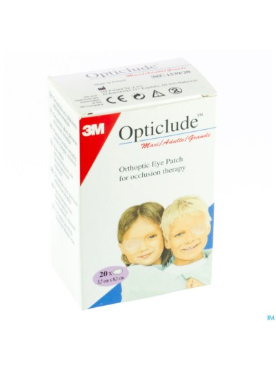 Opticlude 3m Cp Oculaire Stand 82mmx57mm 20 1539