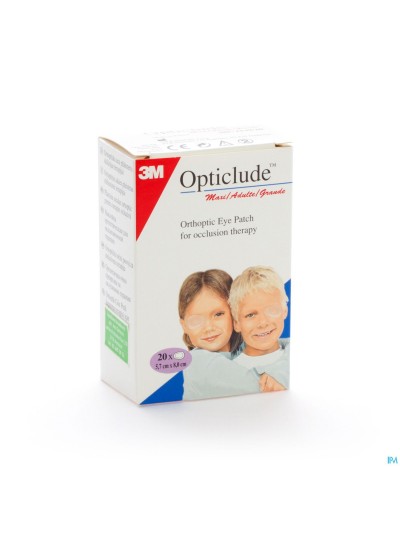 Opticlude 3m Cp Oculaire Stand 82mmx57mm 20 1539