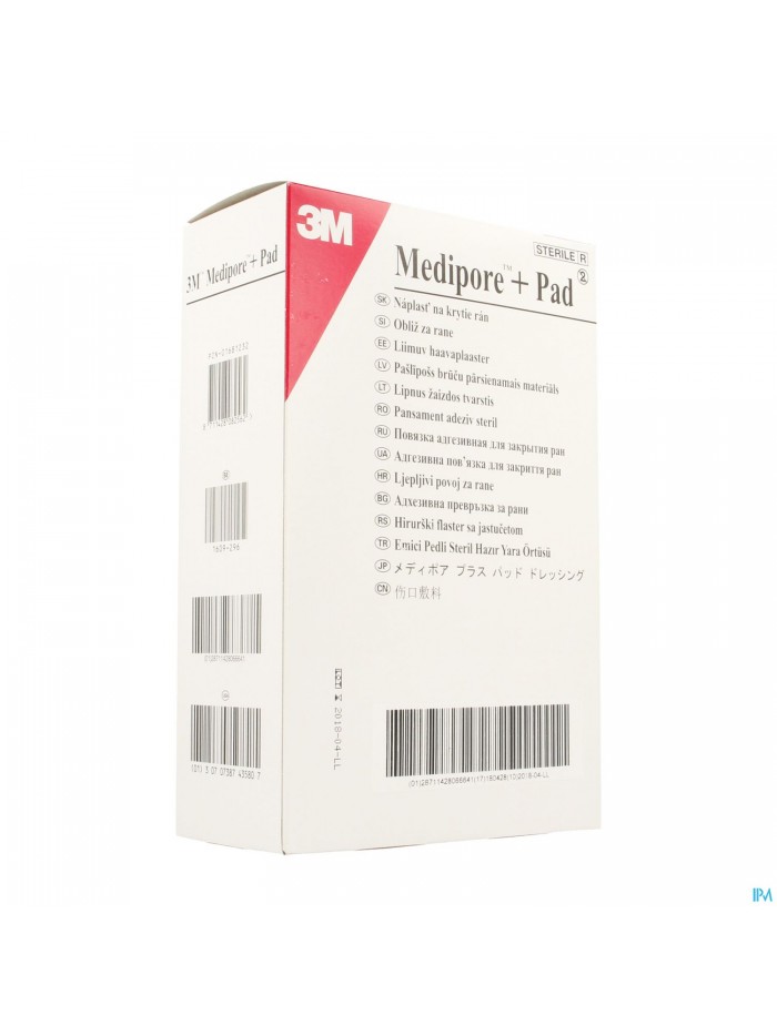 Medipore + Pad 3m 10x15,0cm 25 3569e