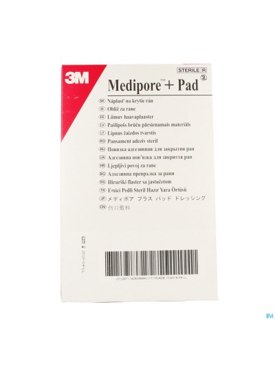 Medipore + Pad 3m 10x15,0cm 25 3569e