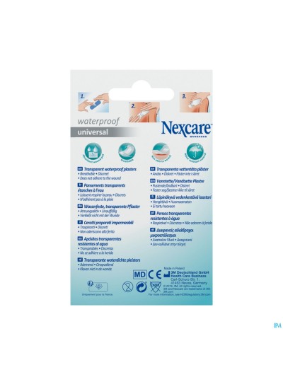 Nexcare 3m Waterproof Assorted Strips 20 N0620as