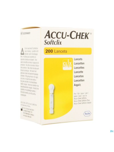 Accu Chek Softclix Lancet 200 3307484001