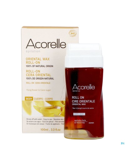 Acorelle Cire Orient.ylang&sucre Canne Rollon100ml