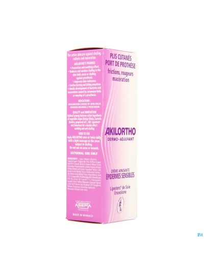 Akilortho Dermo Adjuvant Creme Verzachtend Tb 75ml