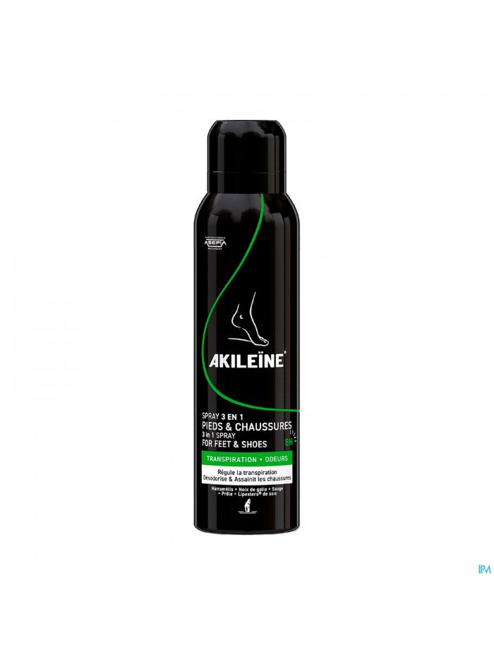 Akileine Spray 3en1 Pieds & Chaussures 150ml