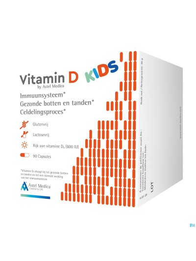 Astel Vitamin D Kids Caps 90
