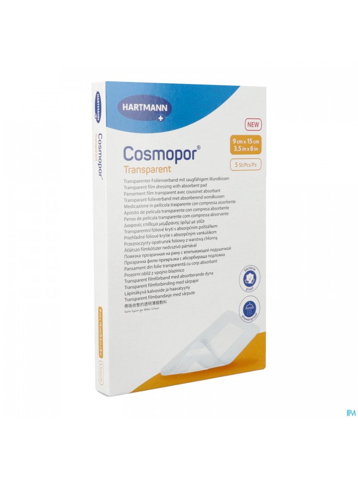 Cosmopor Transparent 9x15cm 5