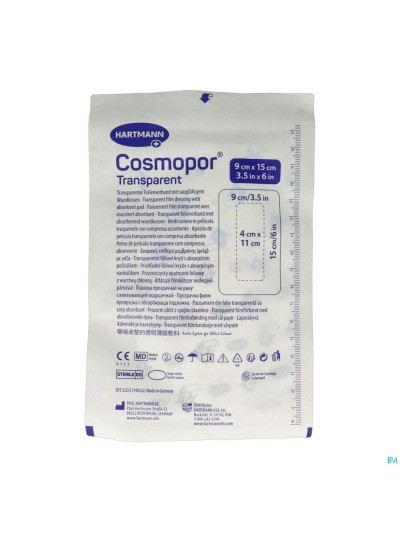 Cosmopor Transparent 9x15cm 5