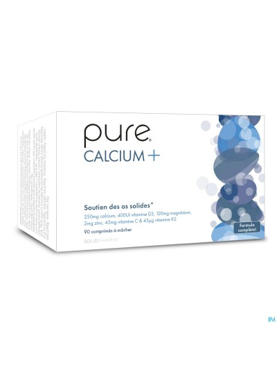 Pure Calcium+ Kauwtabl 90