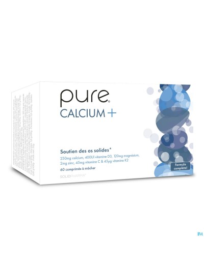 Pure Calcium+ Comp A Croquer 60