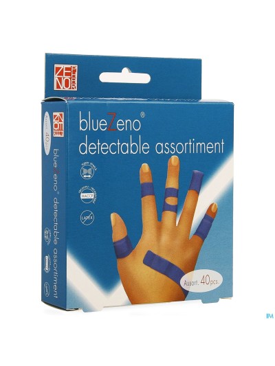 Bluezeno Pansement Detectable Assortment 40