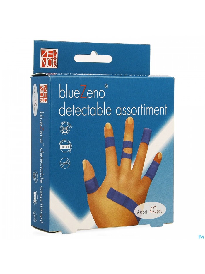 Bluezeno Pleister Detectable Assortment 40