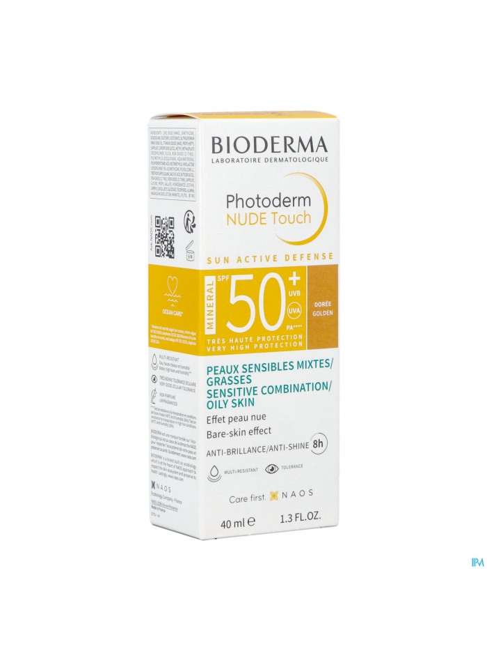 Bioderma Photoderm Nude Spf50+ Dore 40ml