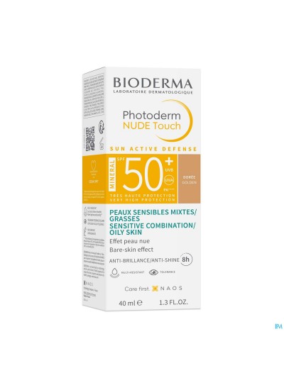 Bioderma Photoderm Nude Spf50+ Dore 40ml