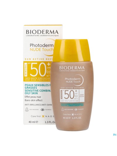 Bioderma Photoderm Nude Spf50+ Dore 40ml