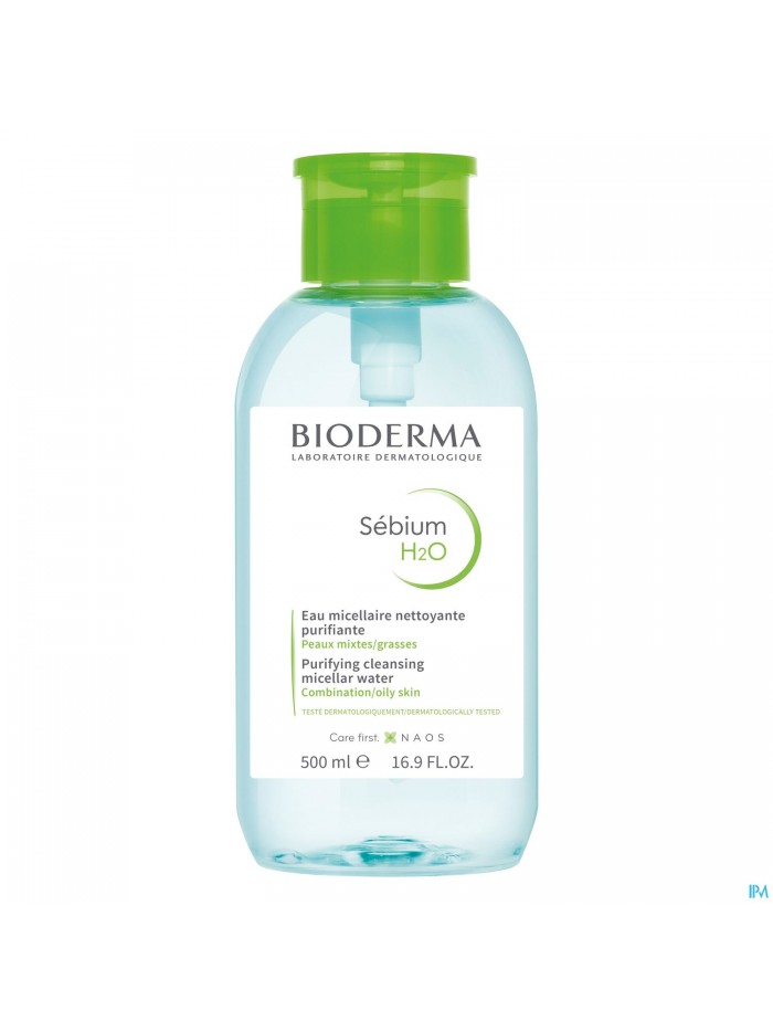 Bioderma Sebium H2o Micel. Water Doseerpomp 500ml