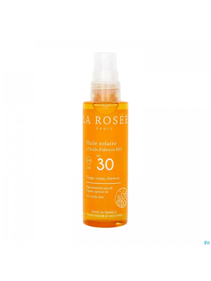 La Rosee Bio Zonneolie Abrikoos Ip30 Fl 150ml