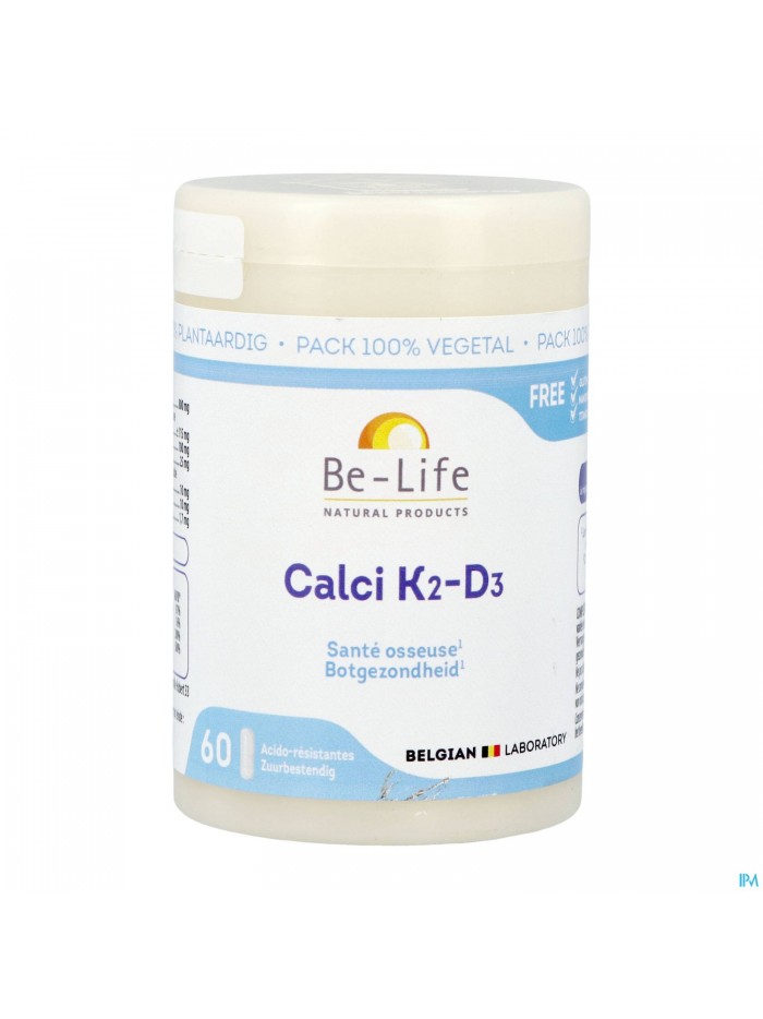 Calci K2 D3 Be Life Caps 60