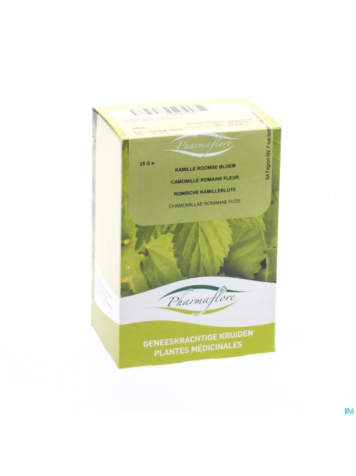 Kamillebloem Roomse Doos 25g Fag