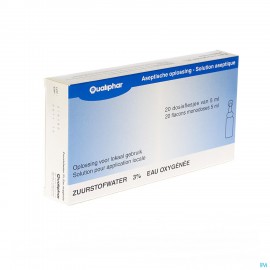 Zuurstofwater 3% Qualiphar 125ml