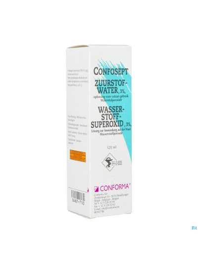 Confosept Zuurstofwater 1 X 120ml