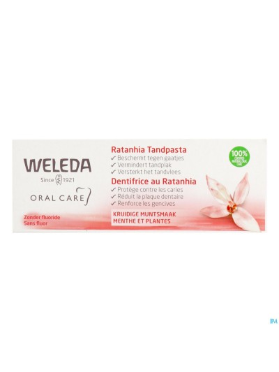 Weleda Dentif Ratanhia Rose 75ml