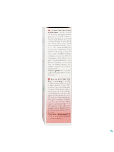 Weleda Dentif Ratanhia Rose 75ml