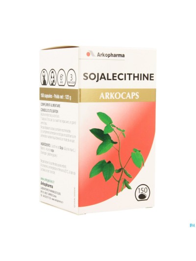 Arkocaps Sojalecithine Plantaardig 150