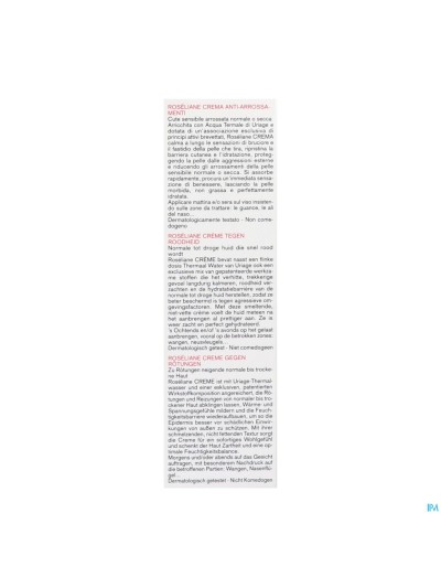 Uriage Roseliane Creme Anti Roodheid Tube 40ml