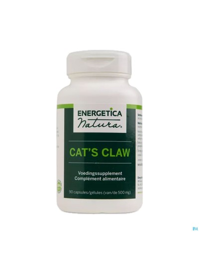 Cats Claw Energetica Caps 90x500mg