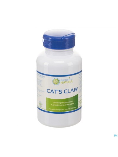 Cats Claw Energetica Caps 90x500mg