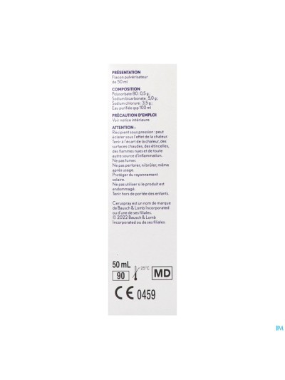 Ceruspray Ooroplossing 50ml