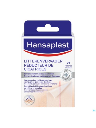 Hansaplast Med Reducteur Cicatrices Patch 21 02728