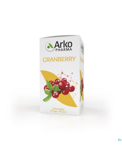 Arkocaps Cranberryne Plantaardig 45