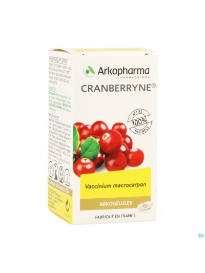Arkocaps Cranberryne Plantaardig 45