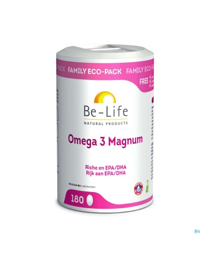 Omega 3 Magnum Be Life Caps 180