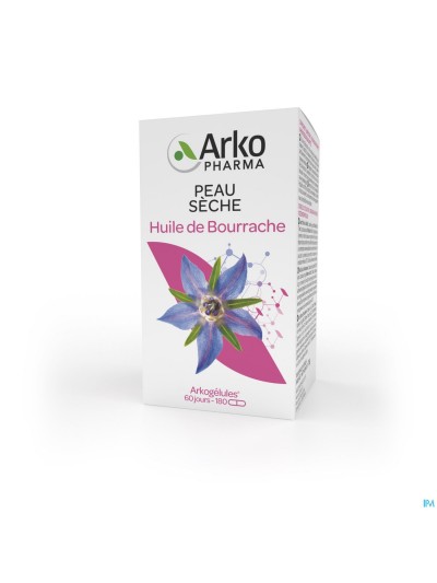 Arkogelules Huile De Bourrache 180