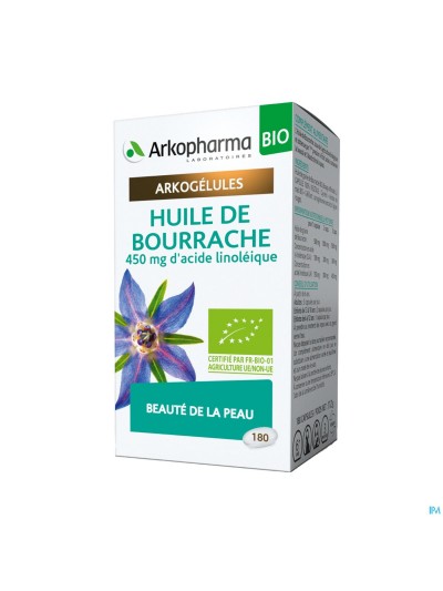 Arkogelules Huile De Bourrache 180