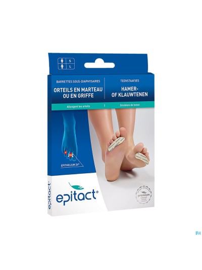 Epitact Barrette Sous-diaphysaire Homme 1 Paire