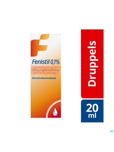 Fenistil 0,1% Drinkbare Opl 1mg/ml Gutt 20ml