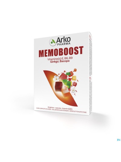 Memoboost Gingko Bacopa Caps 30