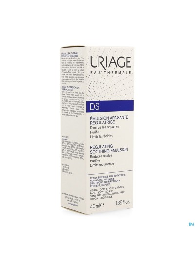 Uriage Ds Emuls Soin Regulateur Tube 40ml