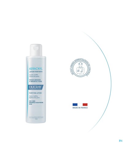 Ducray Keracnyl Lotion Zuiverend 200ml